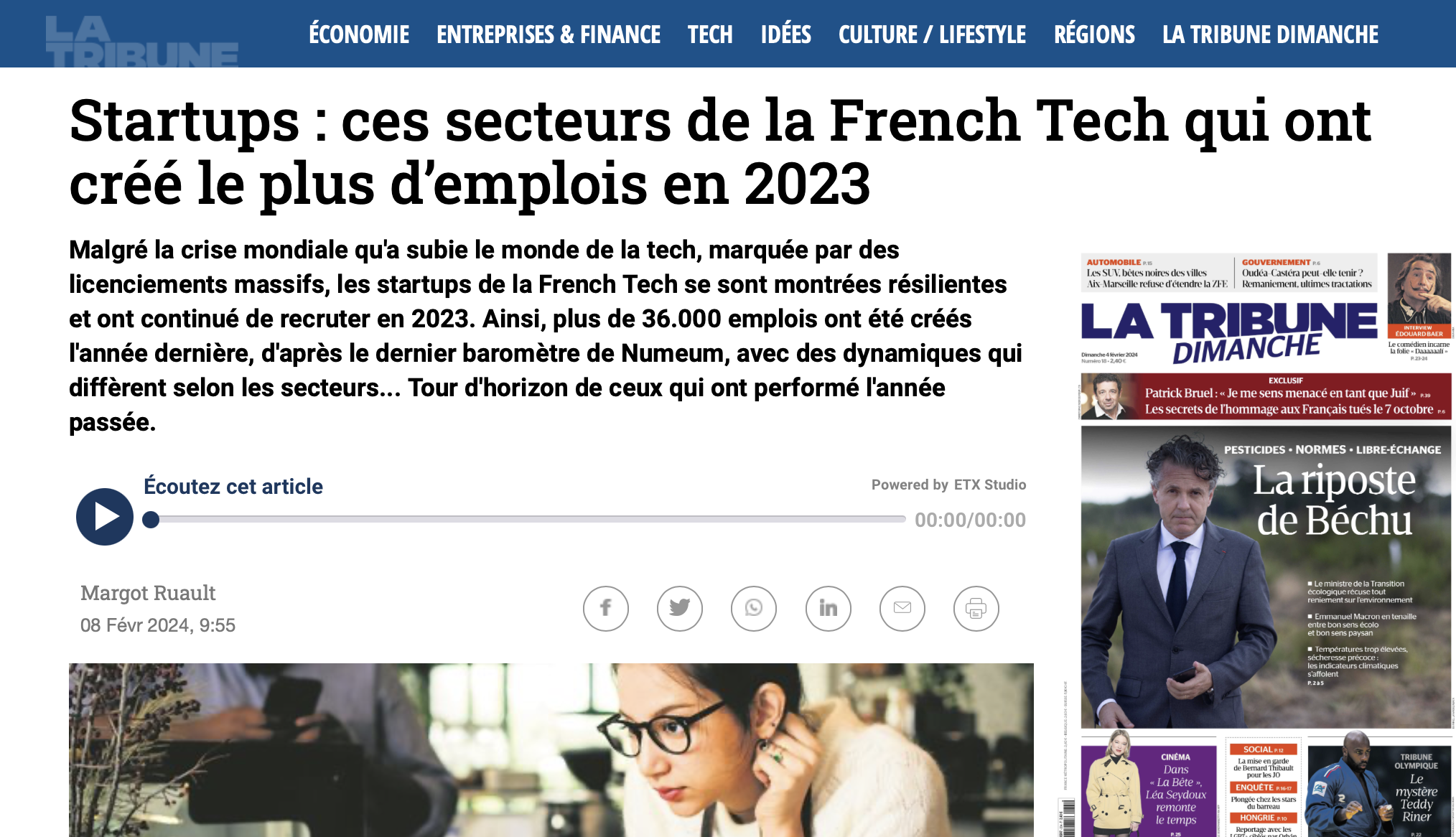 Motherbase dans La Tribune Motherbase dans La Tribune
